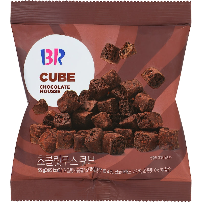 Baskin Robbins Cube, Chocolate Mousse, 55g