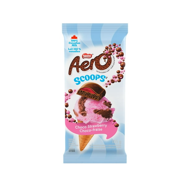 Nestlé Aero Scoops, Choco Strawberry, 105g