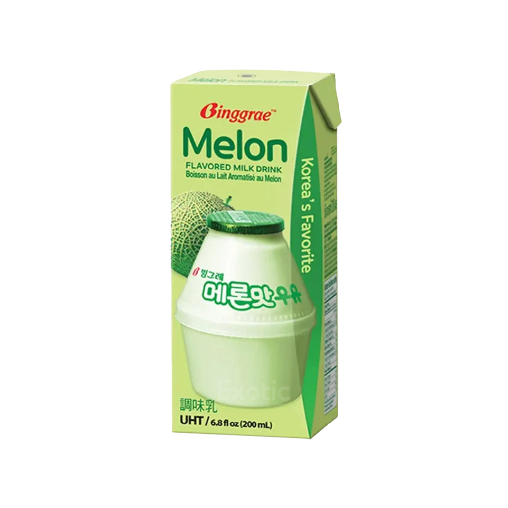 Binggrae Melon Flavored Milk Drink, 200mL