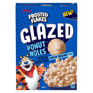 Kellogg's Frosted Flakes® Glazed Donut Holes Cereal, 283g