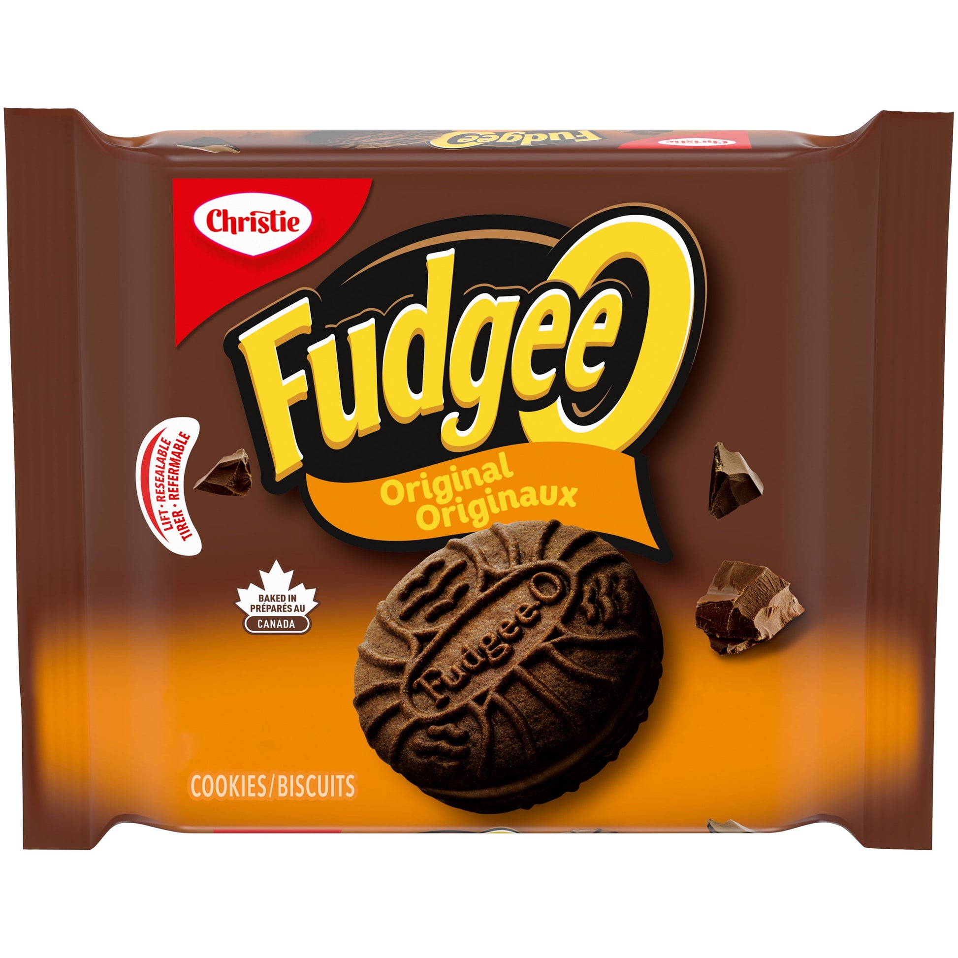 Fudgee-O Chocolatey Creme Filled Sandwich Cookies, 303g