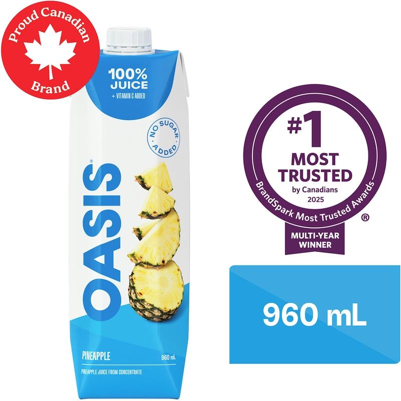Oasis Pineapple Juice, 960mL