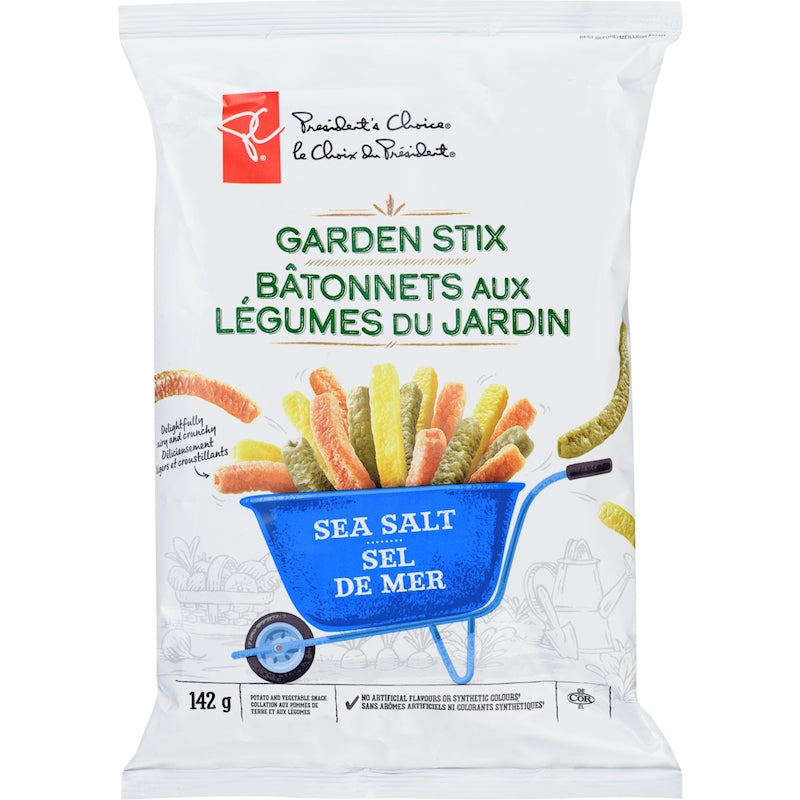 President's Choice Garden Stix, Sea Salt, 142g