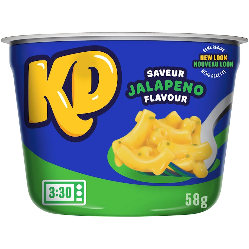 KD Kraft Dinner Cup, Jalapeno, 58g