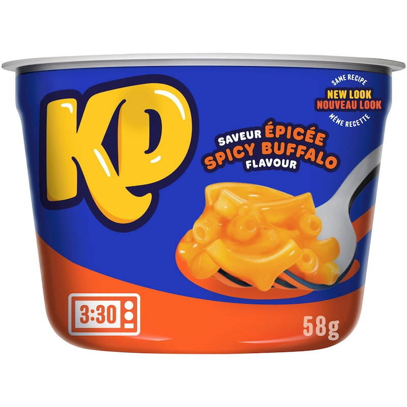 KD Kraft Dinner Cup, Spicy Buffalo, 58g