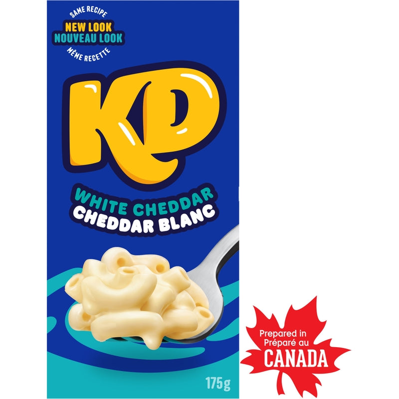 KD Kraft Dinner, White Cheddar, 175g