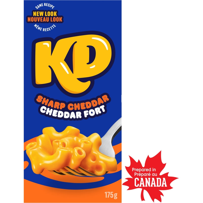 KD Kraft Dinner, Sharp Cheddar, 175g