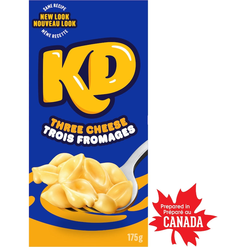 KD Kraft Dinner, Three Cheese, 175g