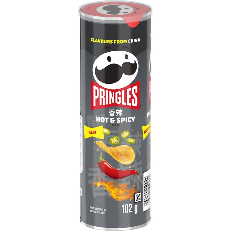 Pringles, Hot & Spicy, 102g