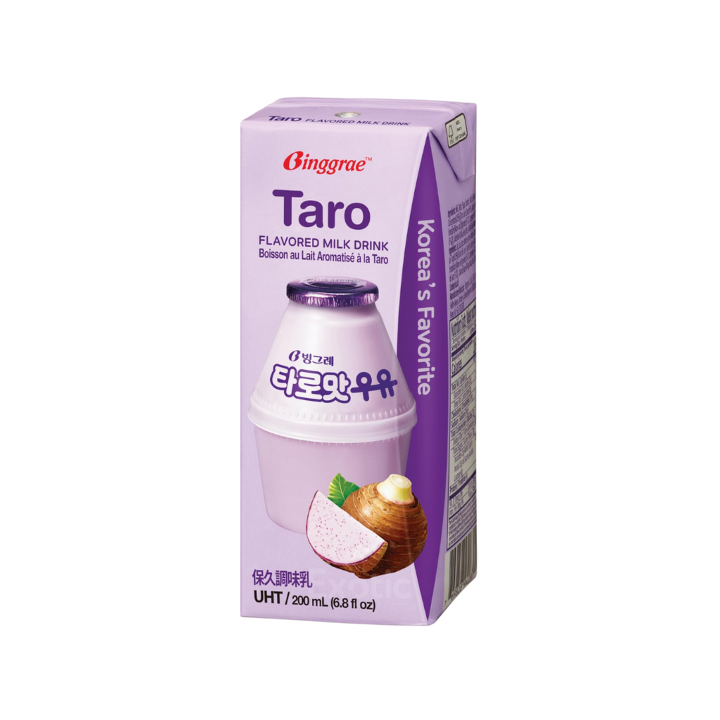 Binggrae Taro Flavored Milk Drink, 200mL