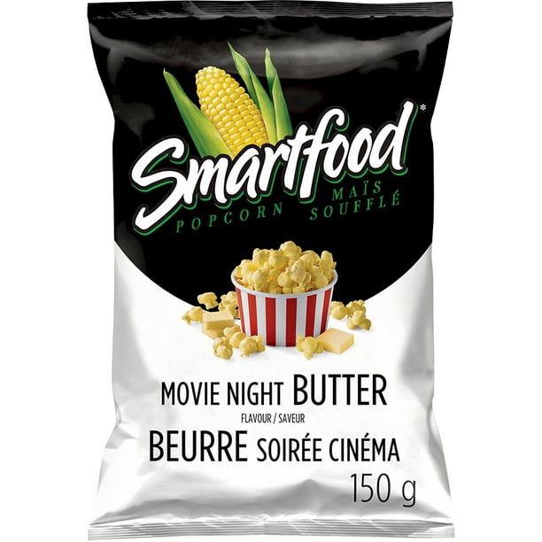 Smartfood Movie Night Butter Flavor Popcorn, 150g