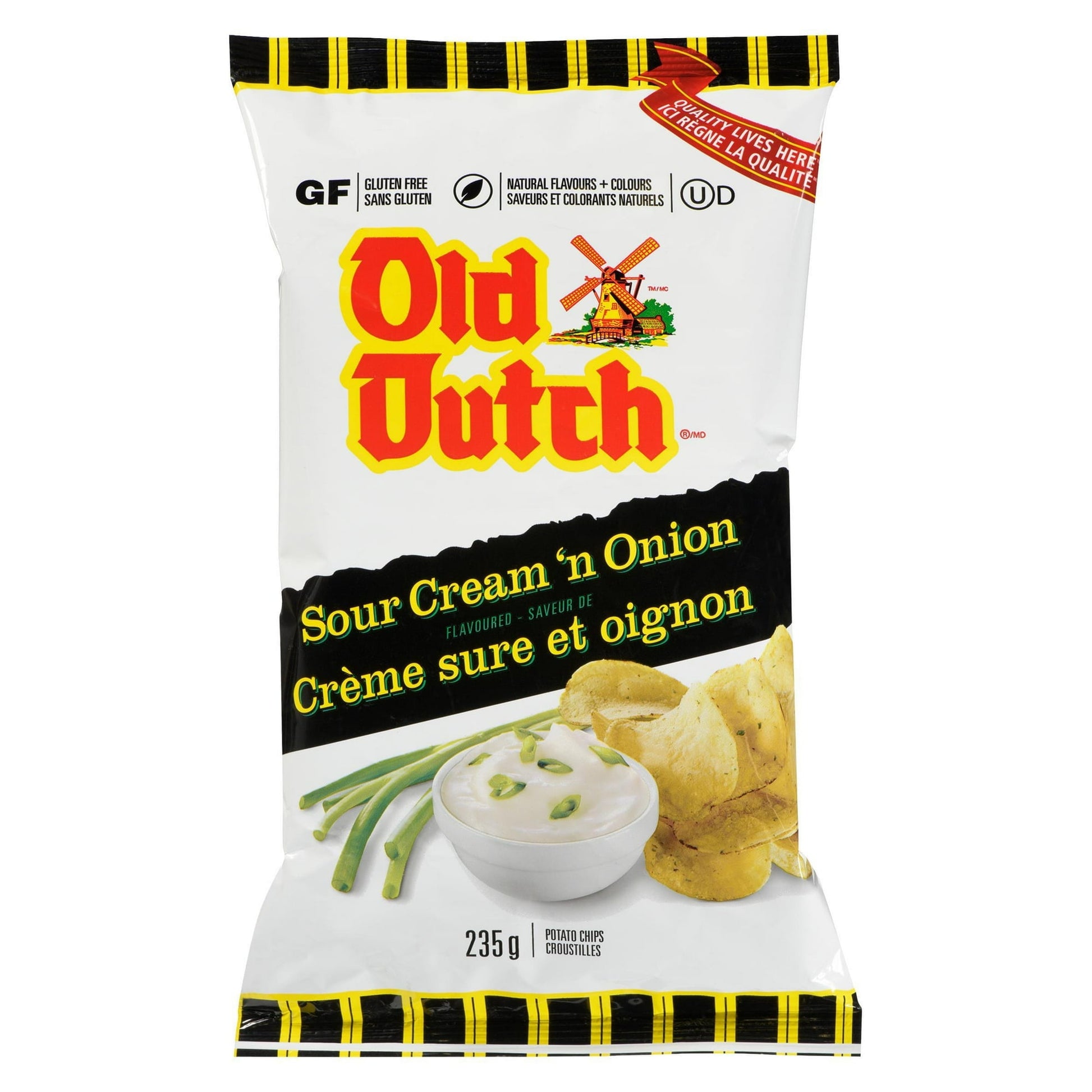 Old Dutch Sour Cream 'n Onion, 235g