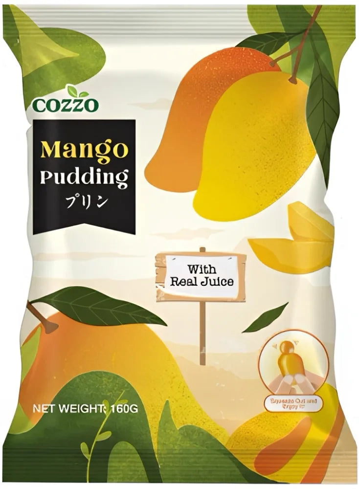 Cozzo Pudding, Mango Flavor, 160g