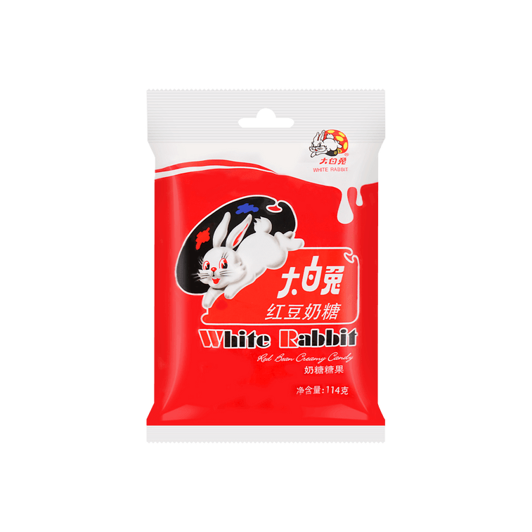 White Rabbit Creamy Candy, Red Bean Flavor, 180g – SipStop Direct