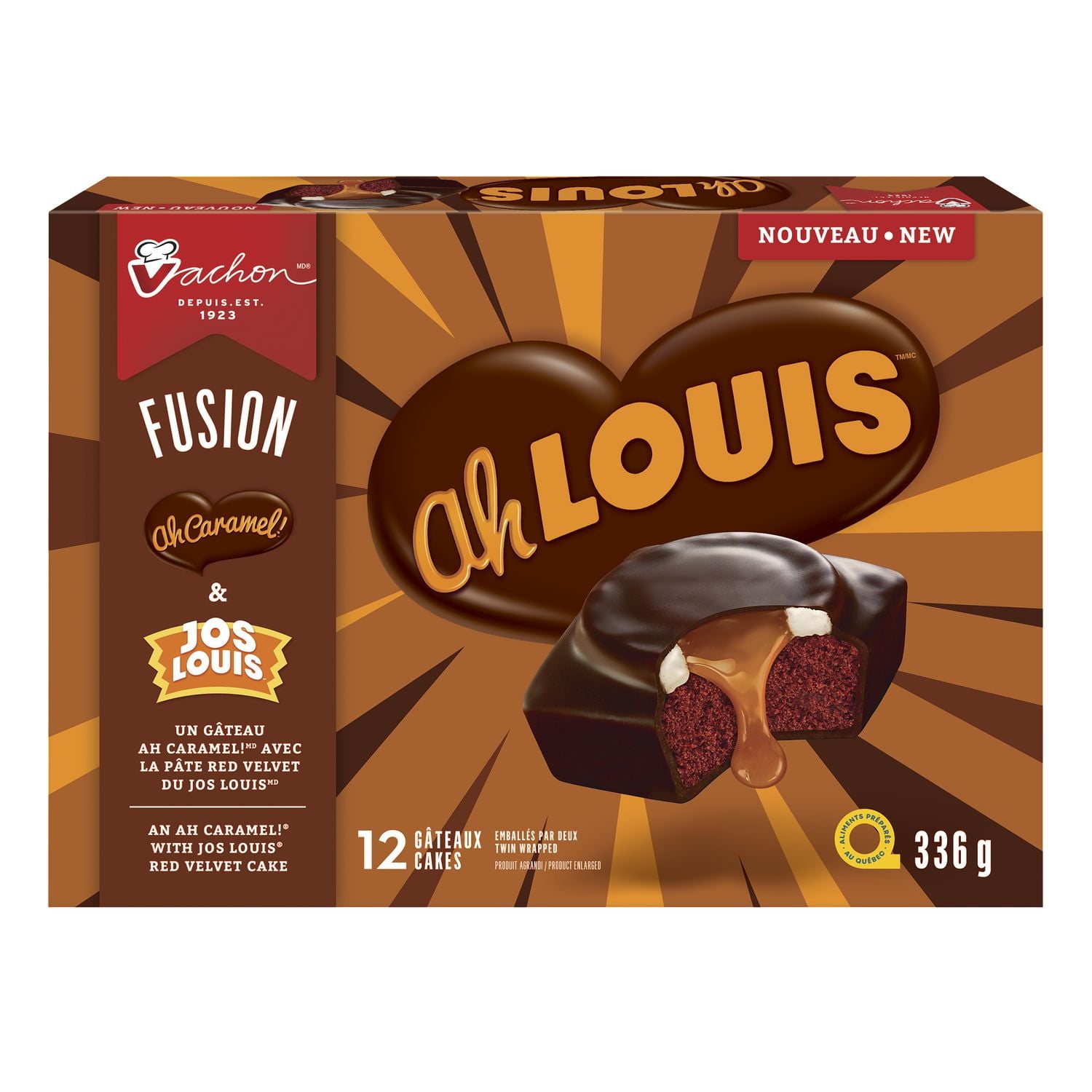 Vachon Ah Louis™ Super Sandwich Cakes, 336g
