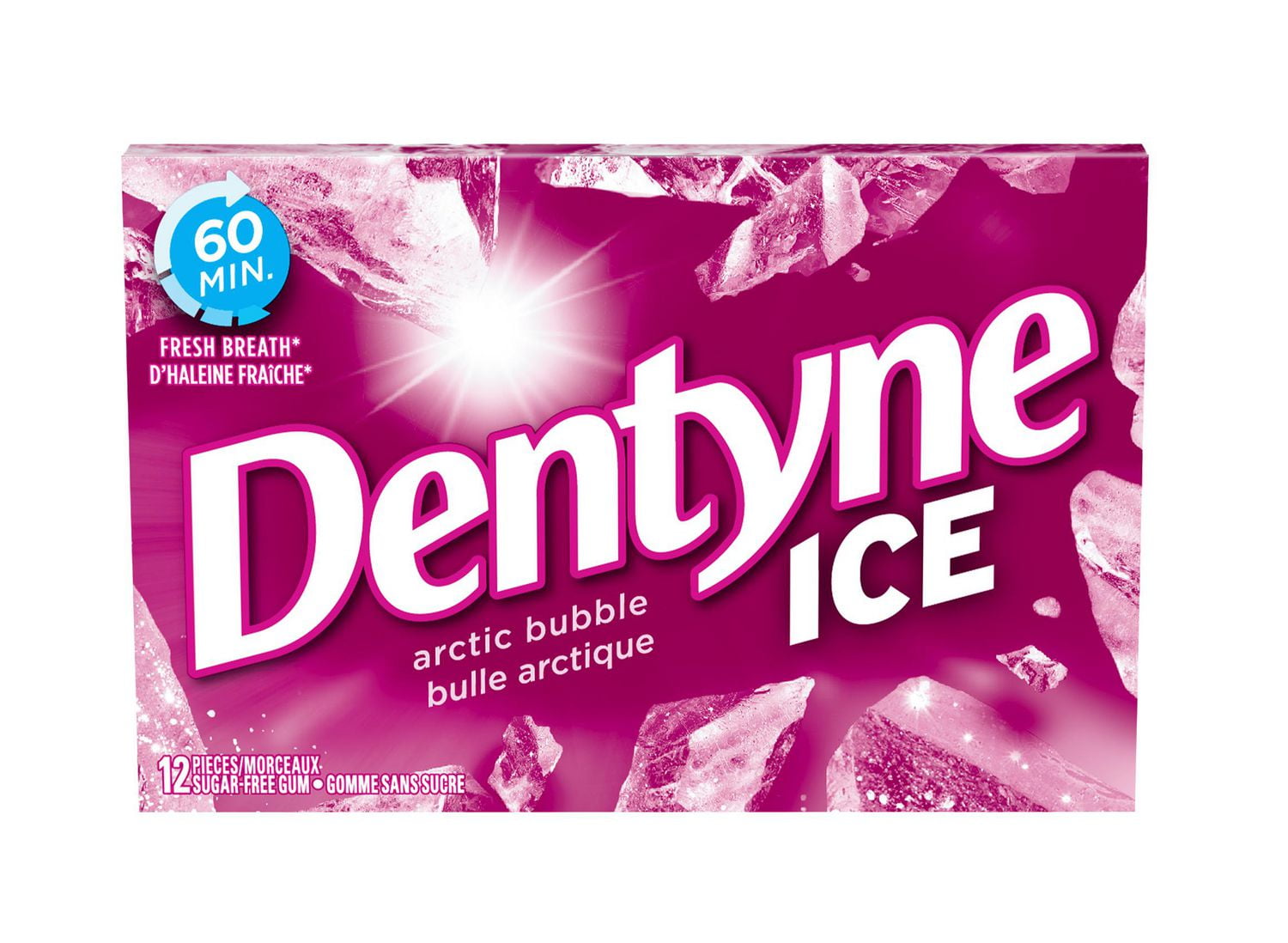 Dentyne Ice, Arctic Bubble, 12 pieces