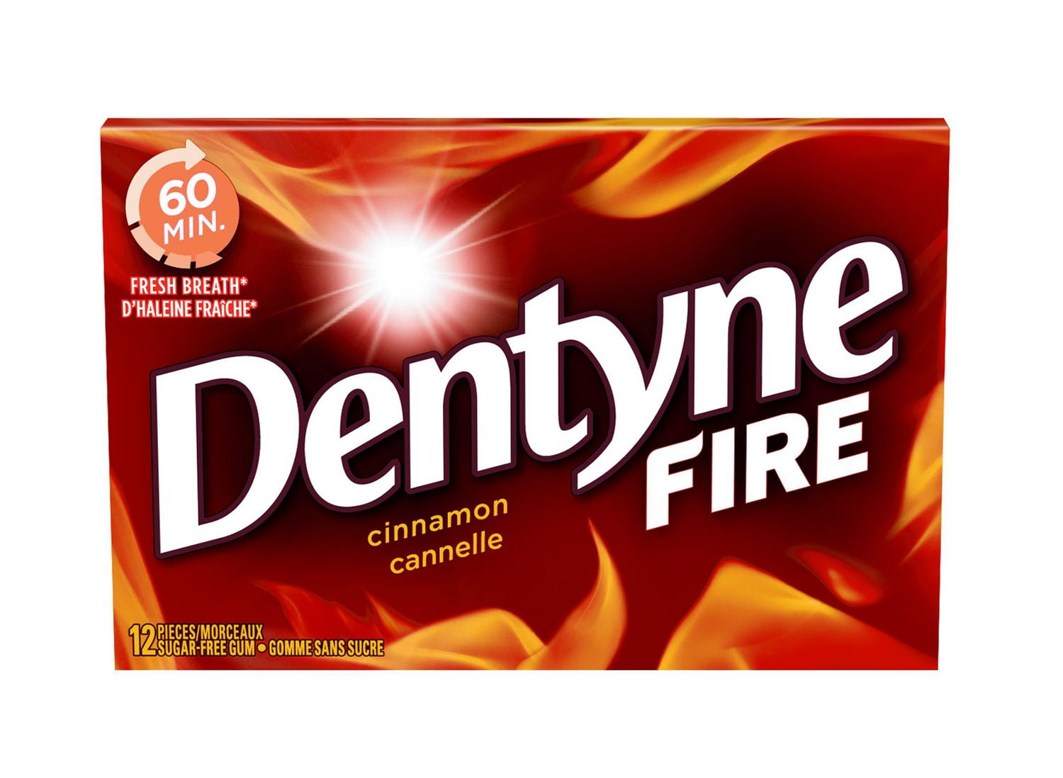 Dentyne Fire, Cinnamon, 12 pieces