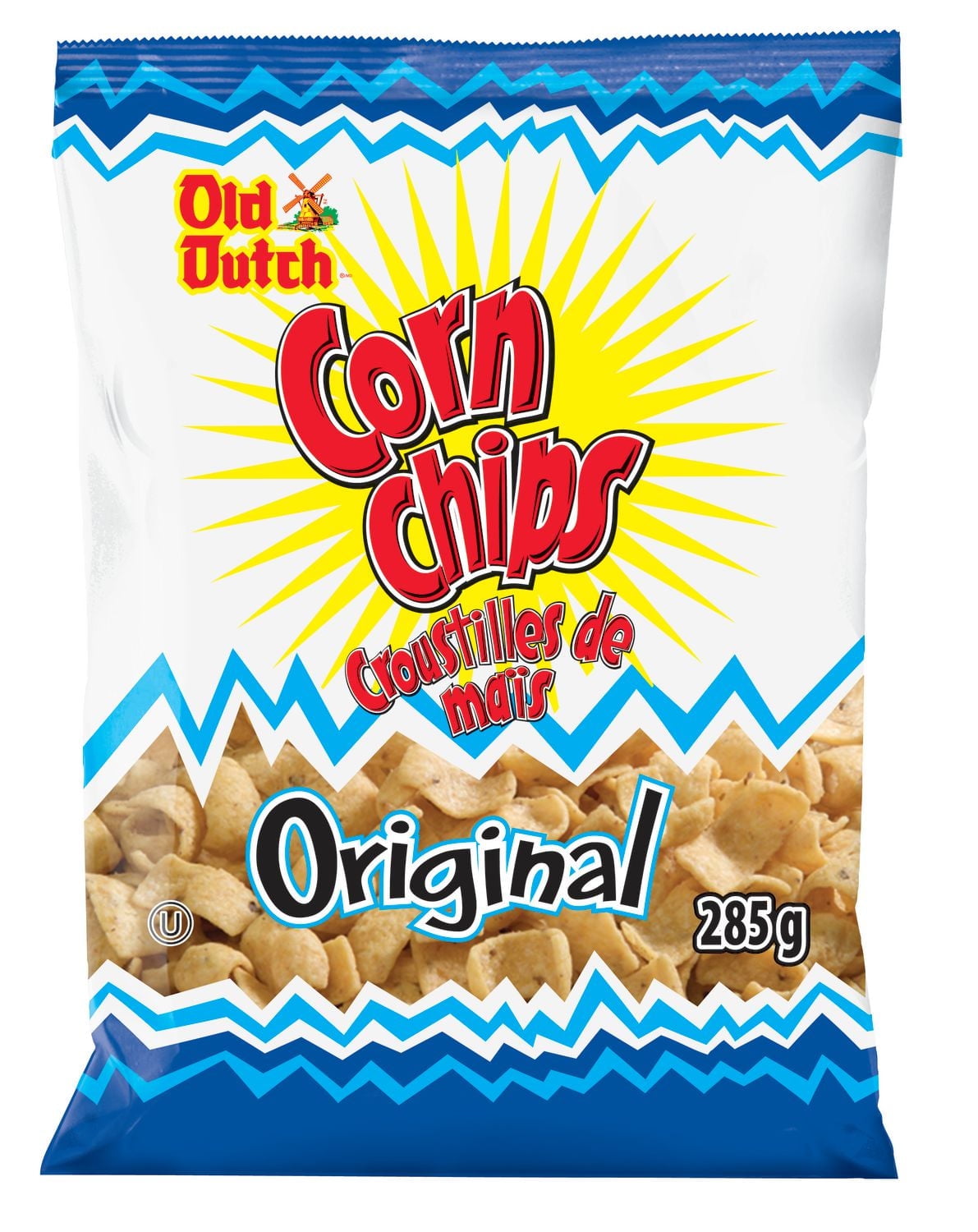 Old Dutch Corn Chips, Original, 285g