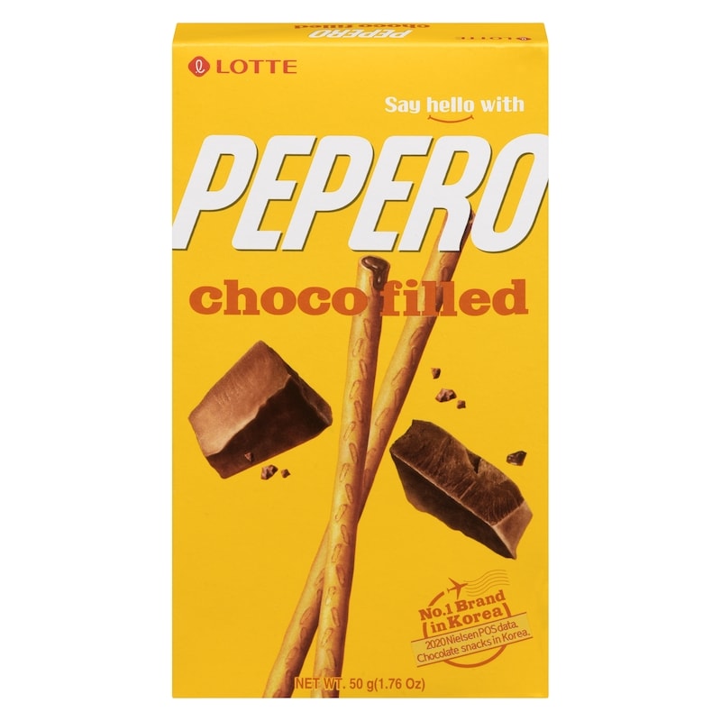 Pepero, Choco Filled, 50g
