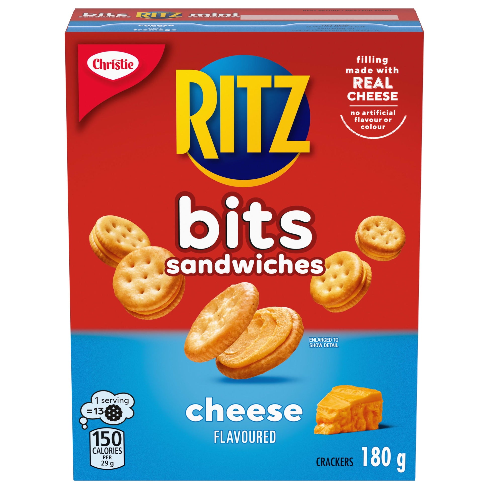 Ritz Bits Sandwiches, Cheese, 180g