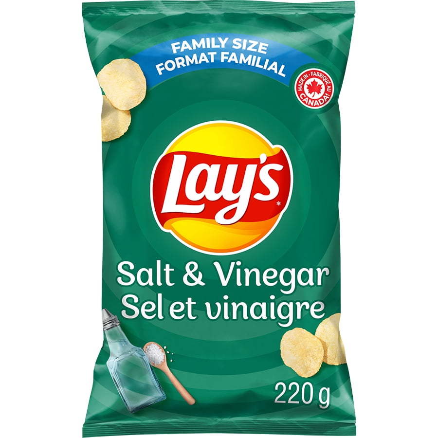 Lay's Salt & Vinegar, 220g