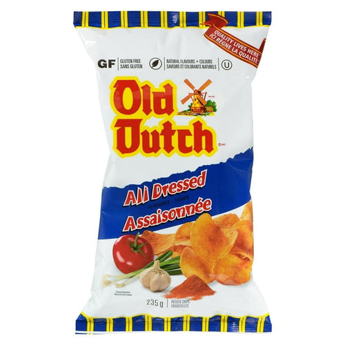 Old Dutch All Dressed, 235g – SipStop Direct