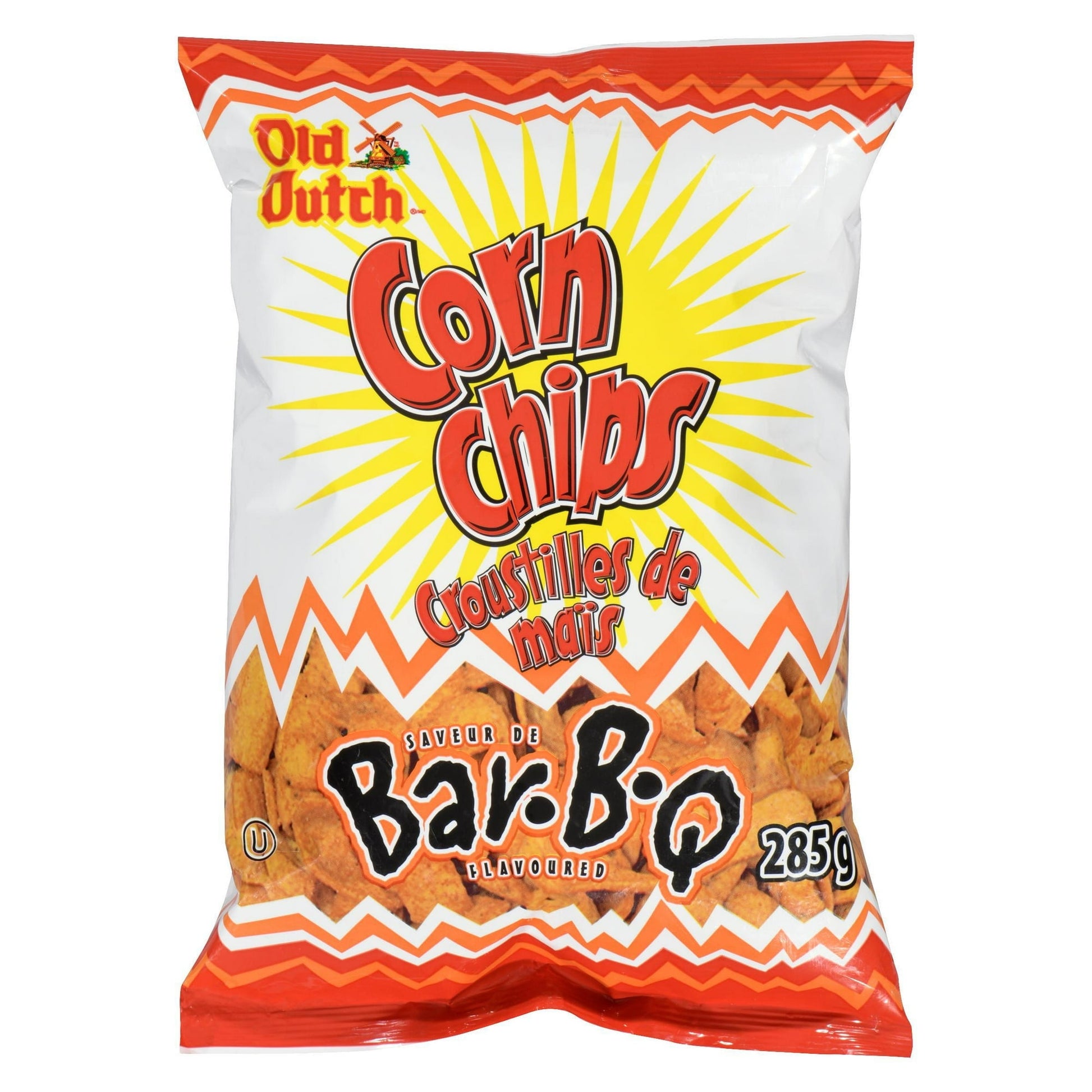 Old Dutch Corn Chips, Bar-B-Q, 285g