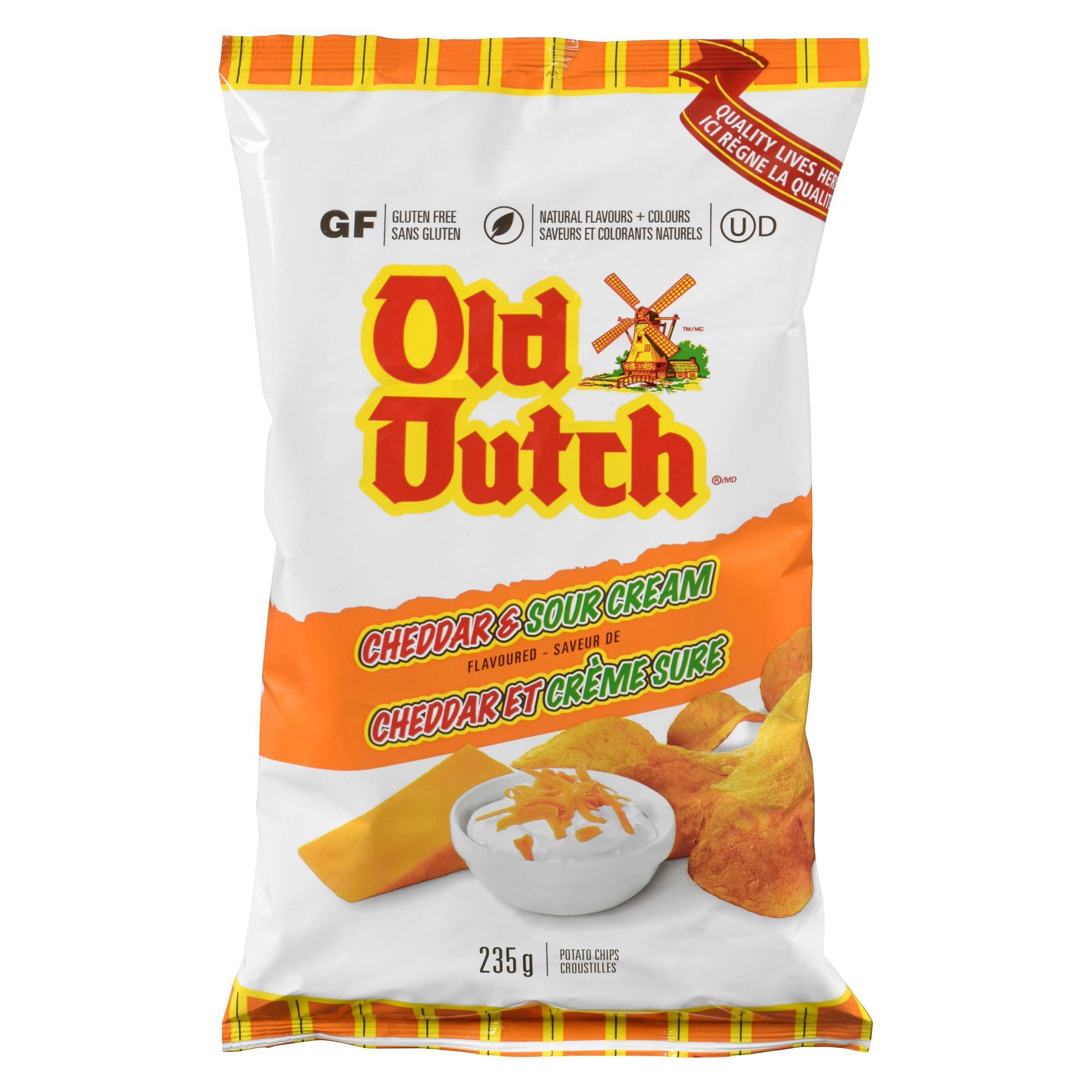 Old Dutch Cheddar & Sour Cream, 235g