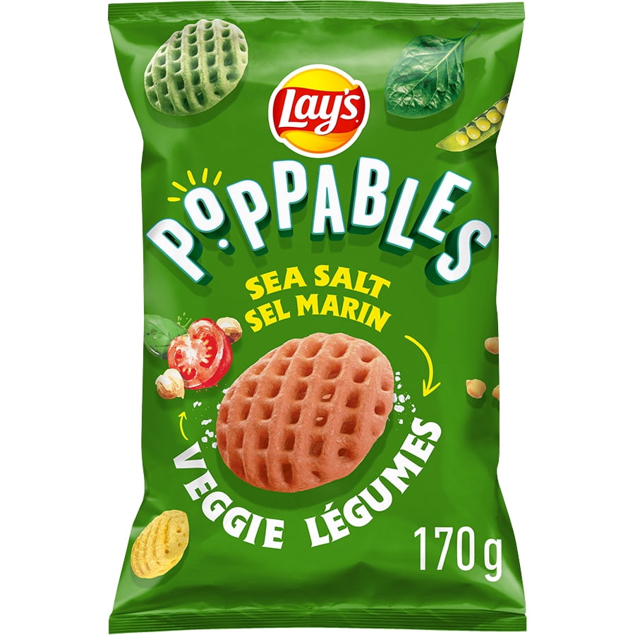 Lay’s Poppables Veggie Sea Salt, 170g