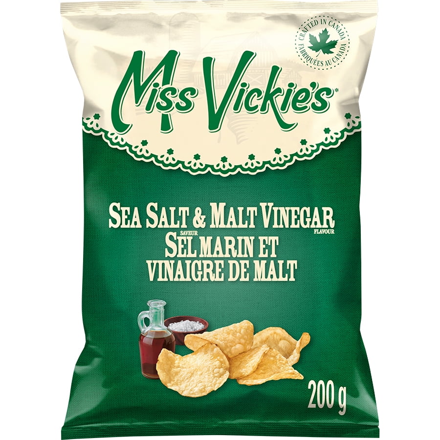 Miss Vickie's Sea Salt & Malt Vinegar, 200g