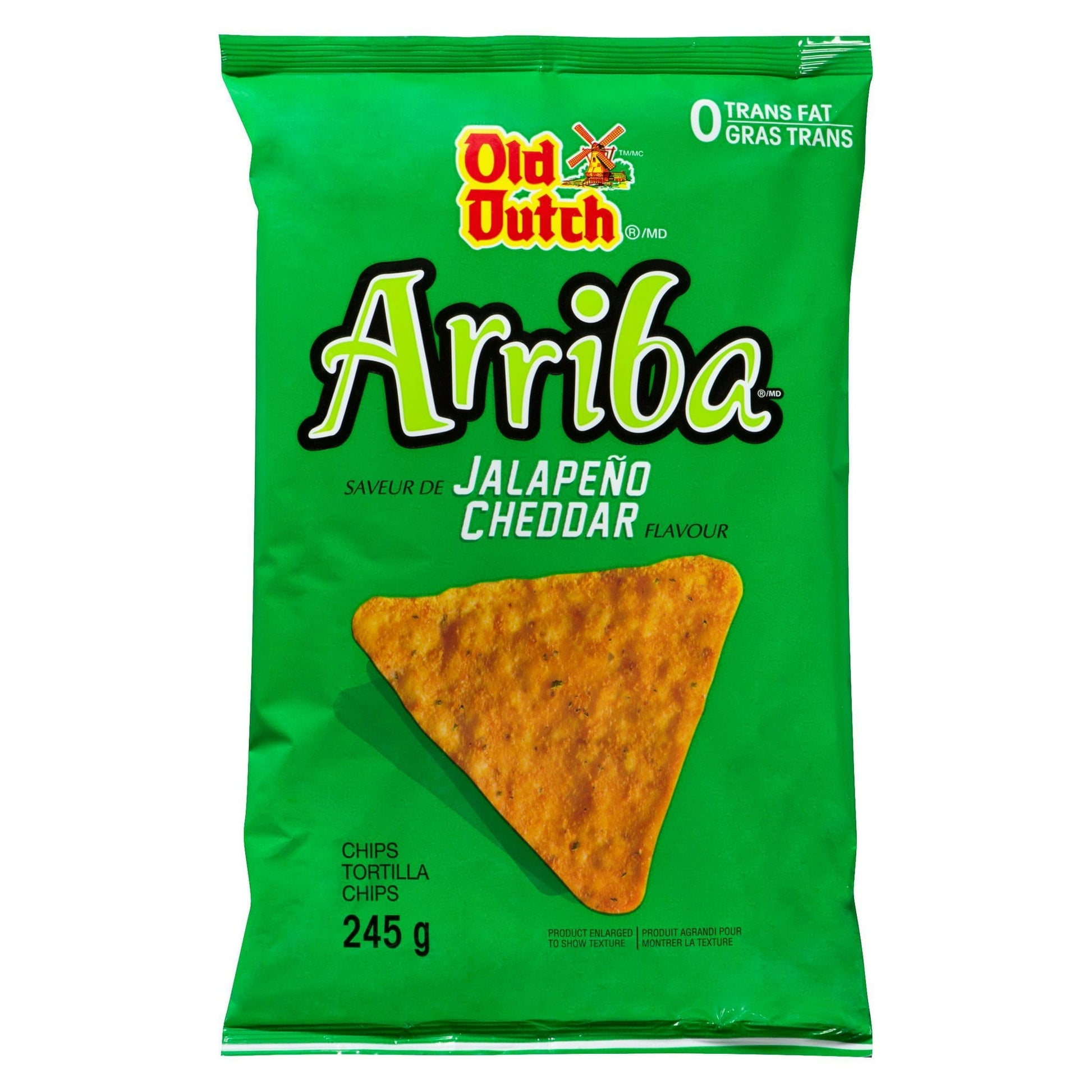 Old Dutch Arriba Jalapeno Cheddar, 245g