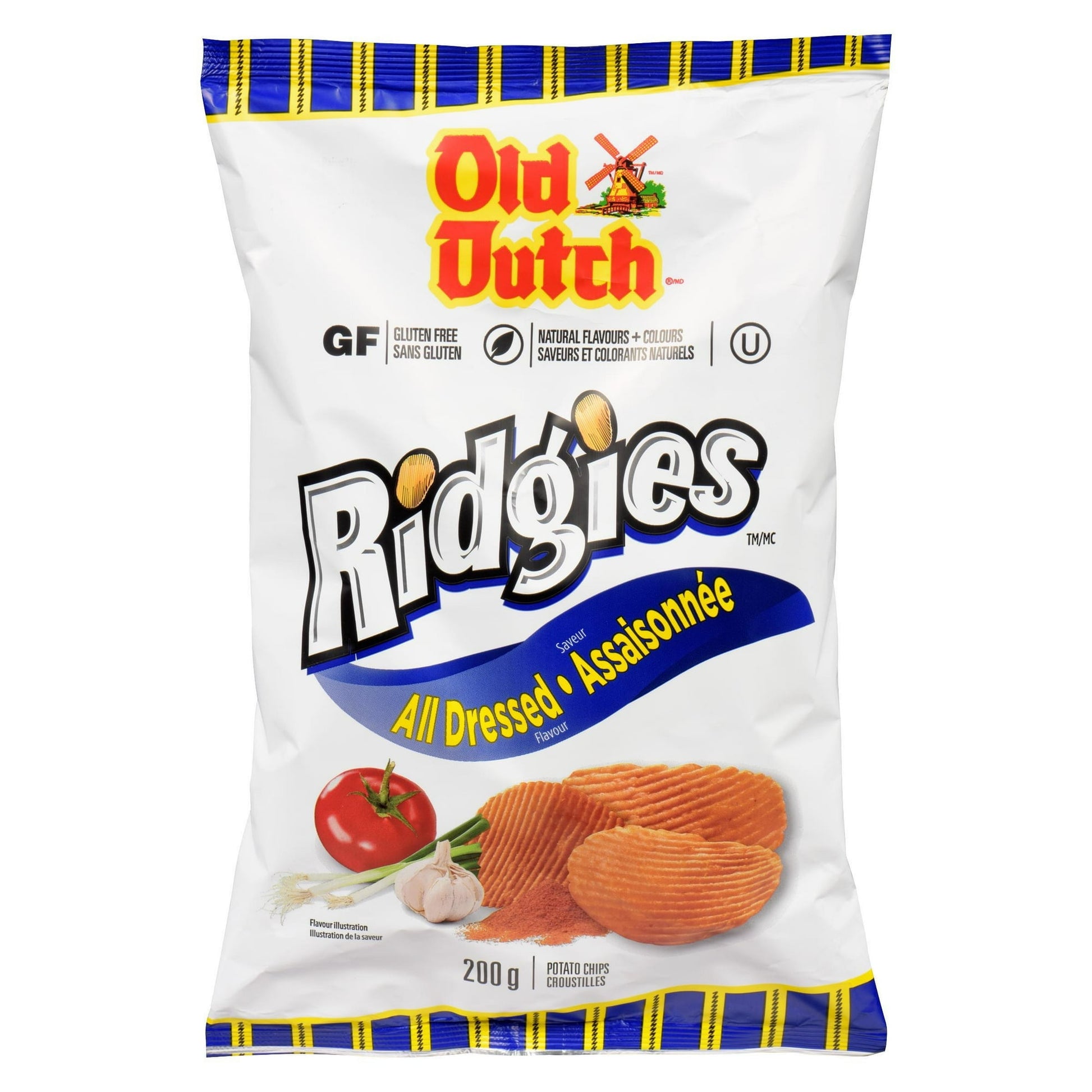 Old Dutch Ridgies All Dressed, 200g