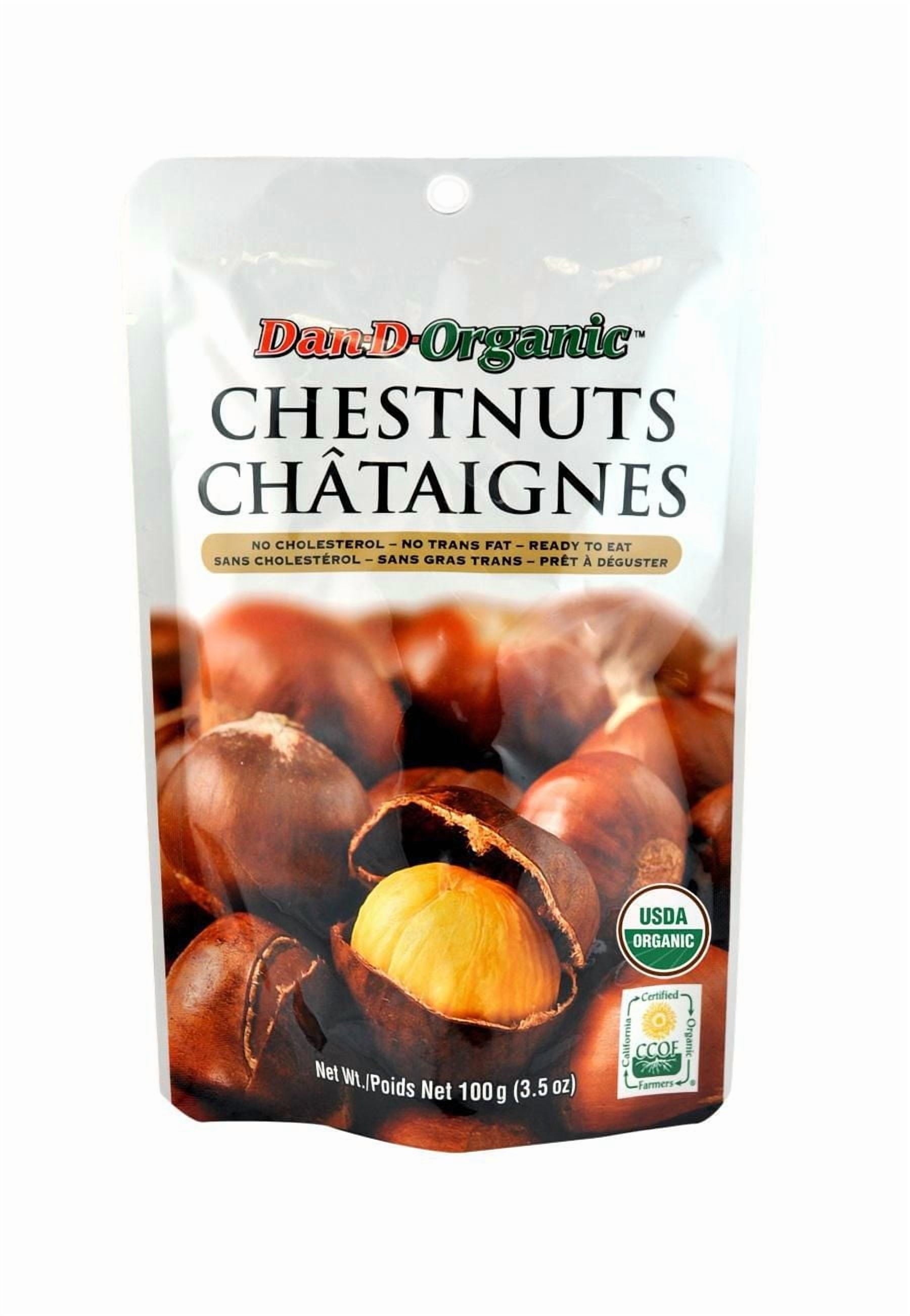 Dan-D Organic Chestnuts, 100g