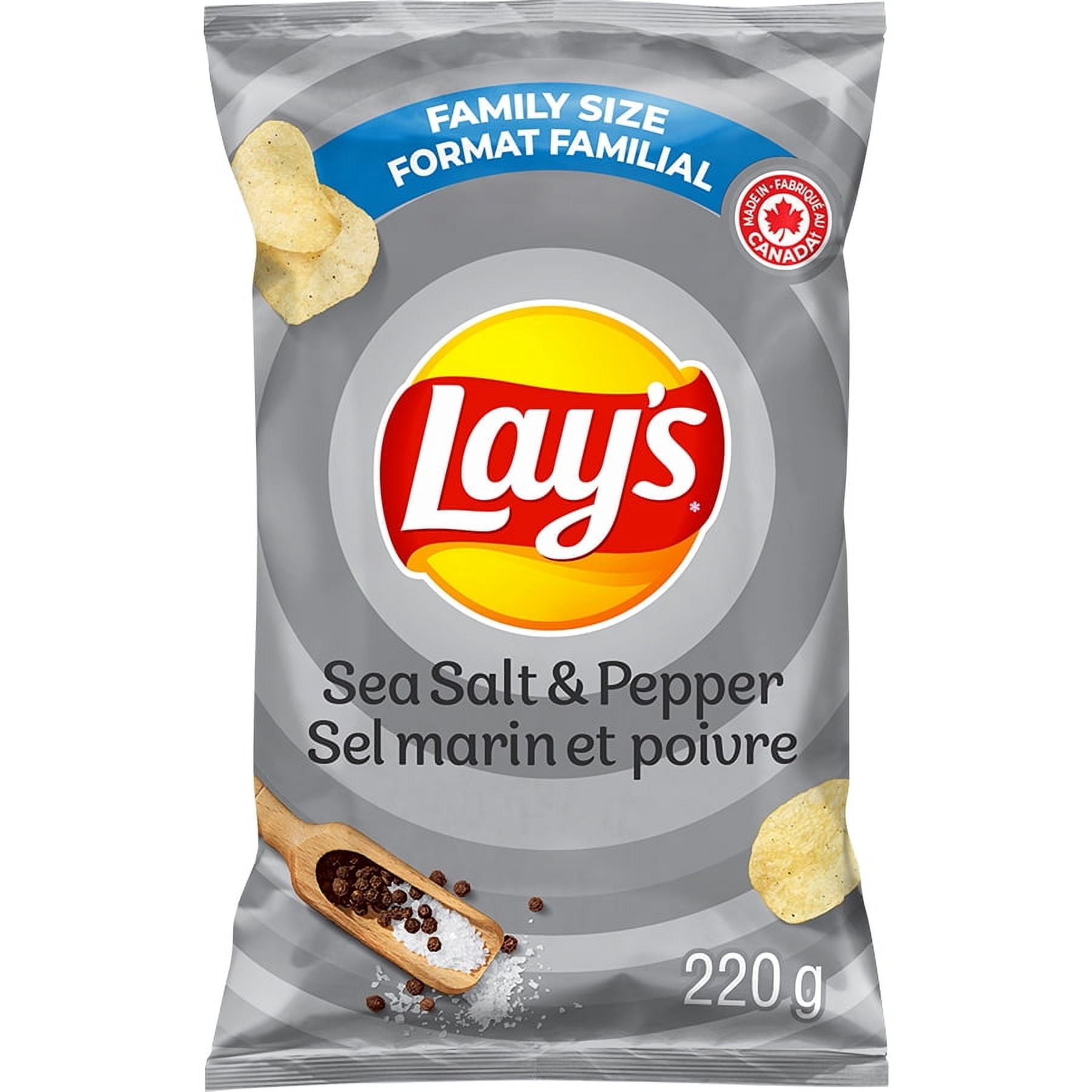 Lay's Sea Salt & Pepper, 220g