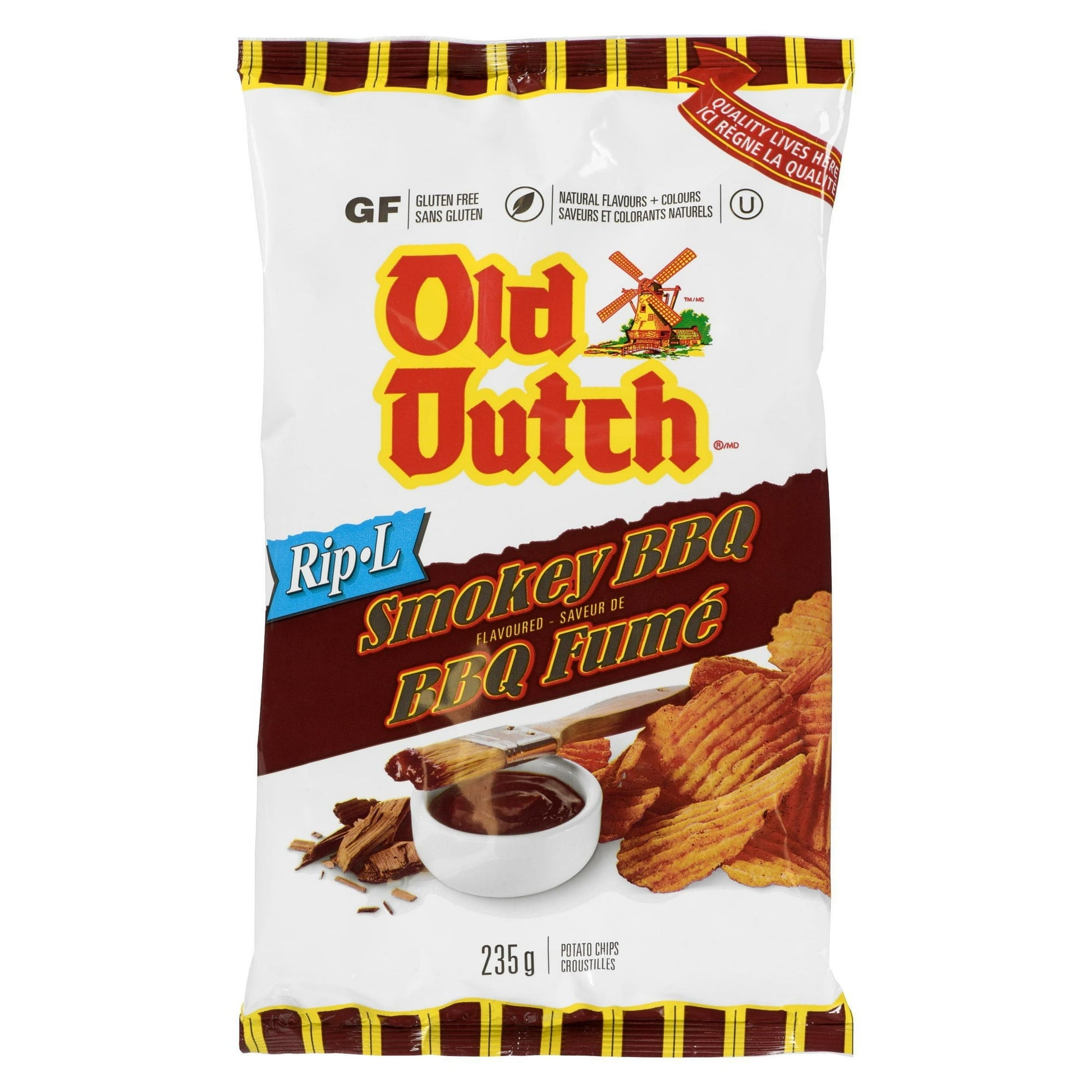 Old Dutch Rip-L Smokey BBQ, 235g
